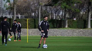 Así fue el primer día de Agustín Bouzat como jugador de Colo Colo