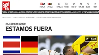 “Vergüenza” y “debacle”: Titulares de la prensa alemana luego de su despedida del Mundial