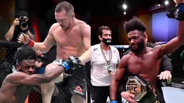 Aljamain Sterling conquistó el título peso gallo de UFC tras insólito rodillazo ilegal de Petr Yan
