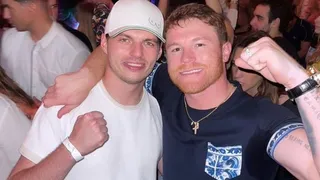 Salieron a la luz imágenes de la alocada fiesta de Saúl “Canelo” Álvarez y Max Verstappen