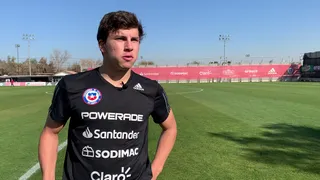 Gonzalo Tapia valoró el microciclo de La Roja Sub 23: Te prepara para dar el salto a la adulta