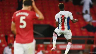 Wilfried Zaha comandó la sorpresiva victoria de Crystal Palace sobre el United en Old Trafford