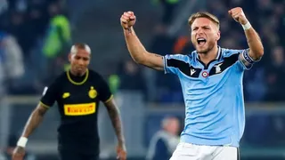Lazio derrotó a Inter de Milán y le quitó la segunda posición de la liga italiana