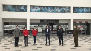 Autoridades inspeccionaron el Monumental antes del duelo entre Colo Colo y Santiago Wanderers