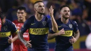 Boca Juniors goleó a Jorge Wilstermann y quedó a un paso de clasificar en la Libertadores