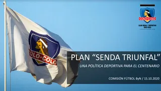 Club Social y Deportivo Colo Colo presentó plan “Senda Triunfal” de cara al centenario del equipo
