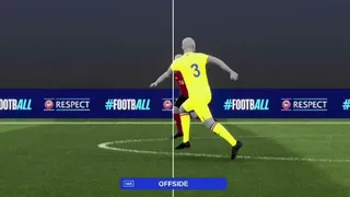 ¿Da para polémica? El ajustado offside con el que anularon un gol a Romelu Lukaku en la Eurocopa