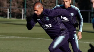 El “ganador” entrenamiento de Arturo Vidal junto a Barcelona