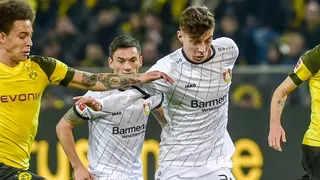 Bayer Leverkusen cayó en un reñido encuentro ante el líder Borussia Dortmund en Alemania