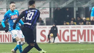 Lautaro Martínez gestó el agónico triunfo de Inter sobre Napoli