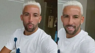 ¿Qué tal? Mauricio Isla sorprendió con un radical cambio de look