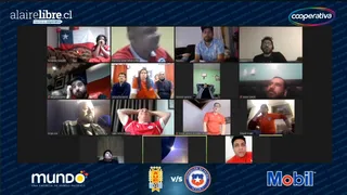 Un golpe al corazón: Así vivió la Hinchada Cooperativa el agónico segundo gol de Uruguay ante Chile