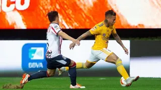 Tigres de Eduardo Vargas cerró con triunfo la fase regular del torneo mexicano