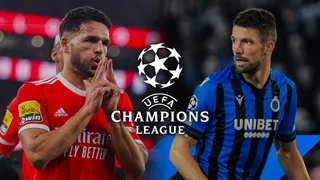Benfica quiere avanzar a cuartos de Liga de Campeones en casa ante Club Brujas