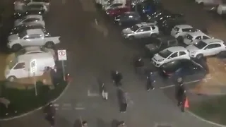 Así fue el enfrentamiento entre hinchas de Fernández Vial y Concepción en el baloncesto