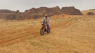 Tomás De Gavardo sumó confianza en la tercera etapa y sigue firme en el Rally Dakar 2023