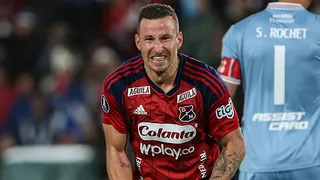 Goleador de Medellín Luciano Pons explotó tras derrota en la Libertadores: Los árbitros están comprados