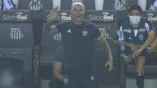 No pudo con el ex: Atlético Mineiro de Jorge Sampaoli cayó ante Santos