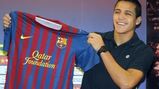 Cuando era AS9: El día que Alexis Sánchez fue presentado en FC Barcelona