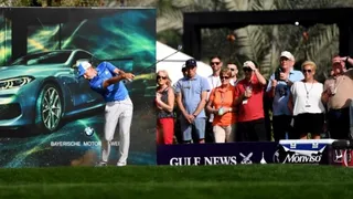 Golfista español Sergio García vivió su día de furia en Arabia Saudita