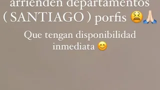 ¿Llega a la UC? Pareja de Juan Leiva publicó que busca arriendo en Santiago