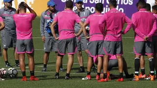 Universidad Católica entrenó pensando en el duelo con Unión La Calera