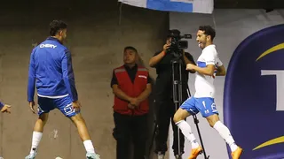 Cristián Cuevas dio el triunfo a la UC en el polémico duelo contra Audax Italiano