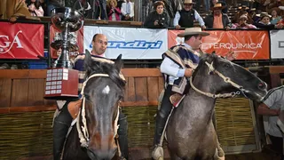 Peleco conquistó el 76° Campeonato Nacional de Rodeo en Rancagua con unos brillantes Gustavo Valdebenito y Felipe Garcés
