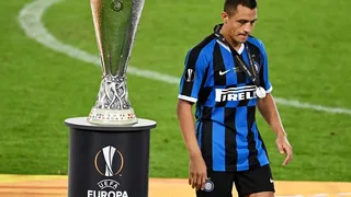 La amargura de Alexis Sánchez tras perder con Inter la final de la Europa League ante Sevilla