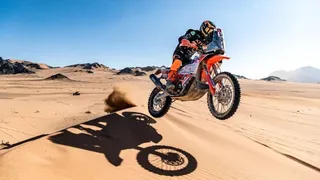 De Gavardo valoró el inicio en el prólogo del Dakar: Esperamos mantenernos en esta senda