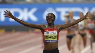 Beatrice Chepkoech se tomó el desquite de la final de Londres en los 3.000 con obstáculos