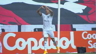 ¡Golazo! Eduardo Vargas anotó su primera conquista con Atlético Mineiro en el Brasileirao