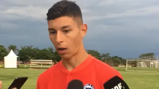 César Pérez, volante de la Sub 17: Estamos enfocados cien por ciento en Haití