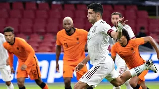 La estocada de Raúl Jiménez para darle la victoria a México ante Holanda