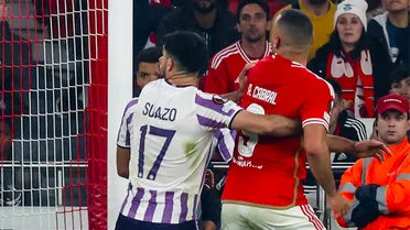 Toulouse de Gabriel Suazo sufrió una derrota ante Benfica en Europa League