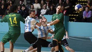 Argentina se impuso a Brasil en la final del balonmano y aumentó su cosecha de oros