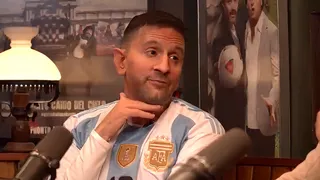 Stefan Kramer la rompió imitando a Lionel Messi antes del Chile vs Argentina por Copa América