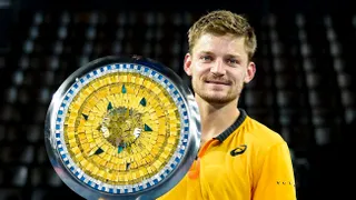 David Goffin volvió a celebrar en un torneo ATP tras cuatro años