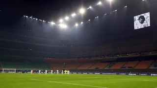 Europa homenajeó a Maradona con un minuto de silencio previo a los duelos de Champions