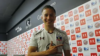Benjamín Berrios protagonizó la conferencia de prensa de Colo Colo en el Monumental