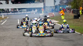 Sebastián Esteva ganó la quinta fecha y dejó al rojo la categoría VLR del Campeonato Nacional de Karting