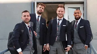 ¡Tremenda pinta! Vidal y sus compañeros se lucieron en la previa del clásico ante Real Madrid