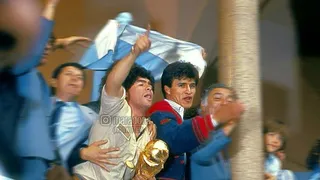 El nostálgico saludo de cumpleaños de Diego Maradona a Claudio Borghi