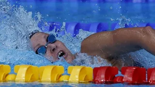 Kristel Köbrich rozó la medalla de oro y se inclinó por un segundo ante el récord de Rachel Stege