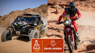 Chilenos destacan con buenos resultados en segunda jornada del Dakar 2025