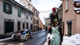 Sebastien Ogier se quedó con la tercera etapa del Rally de Montecarlo