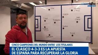 La Pizarra de Burgueño: España y su apuesta para recuperar la gloria en Rusia 2018