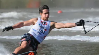 Martín Labra alcanzó la final de slalom en el Mundial Junior 2023