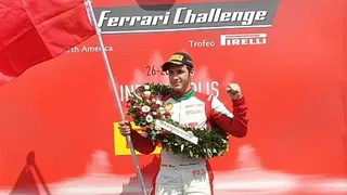 Benjamín Hites ganó la primera carrera de la quinta fecha del Ferrari Challenge