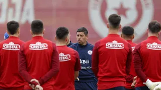 La selección chilena cumplió un nuevo entrenamiento bajos las órdenes de Nicolás Córdova
